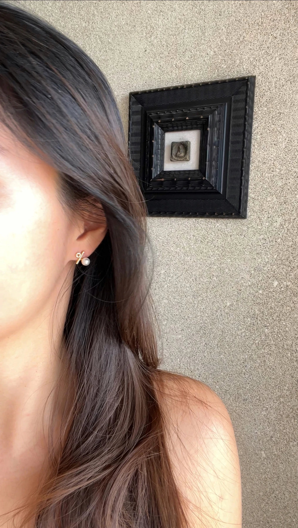 Golden See-Saw Earrings