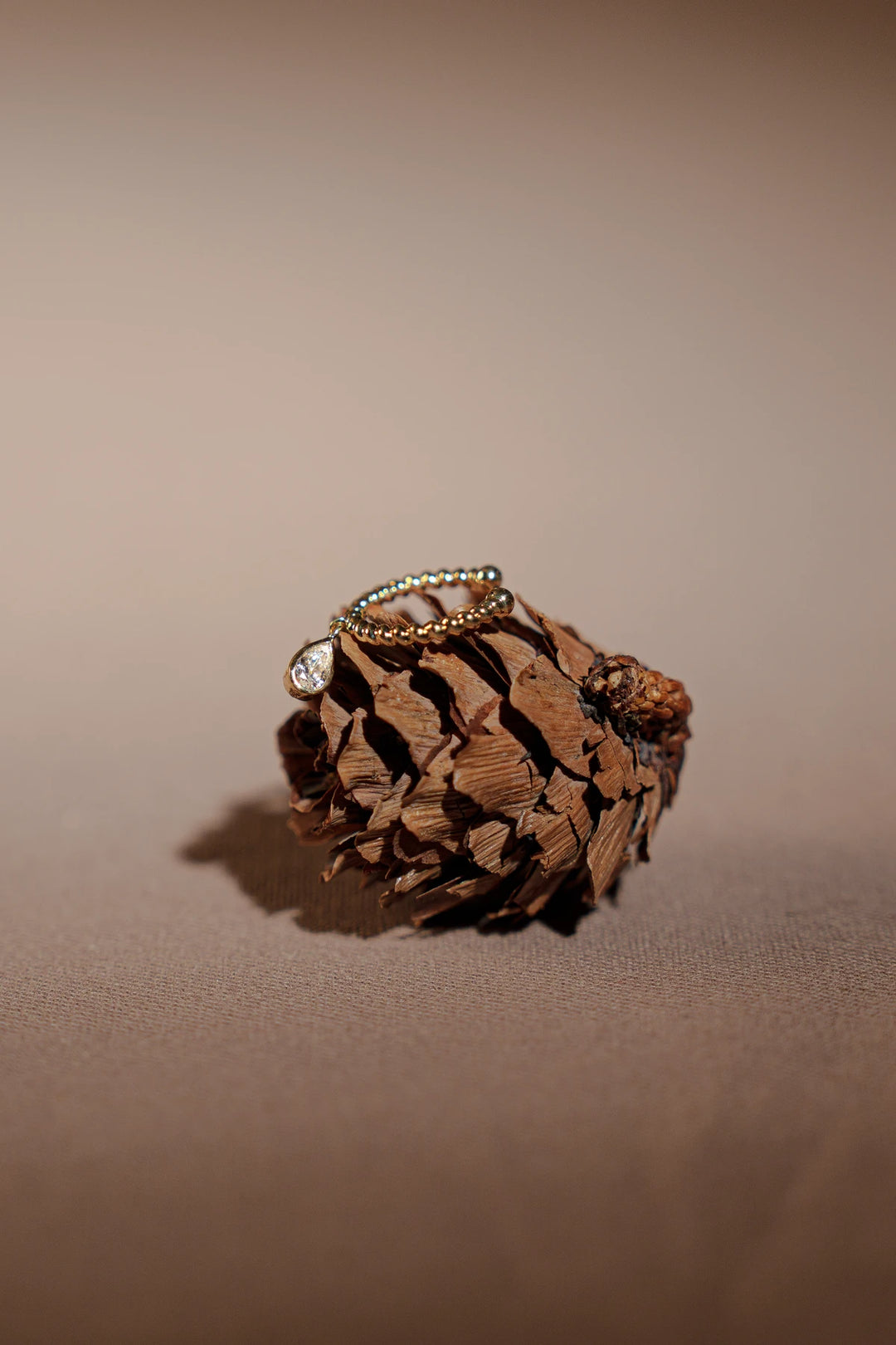 The Classics Gold Twisted Diamond Ear Cuff