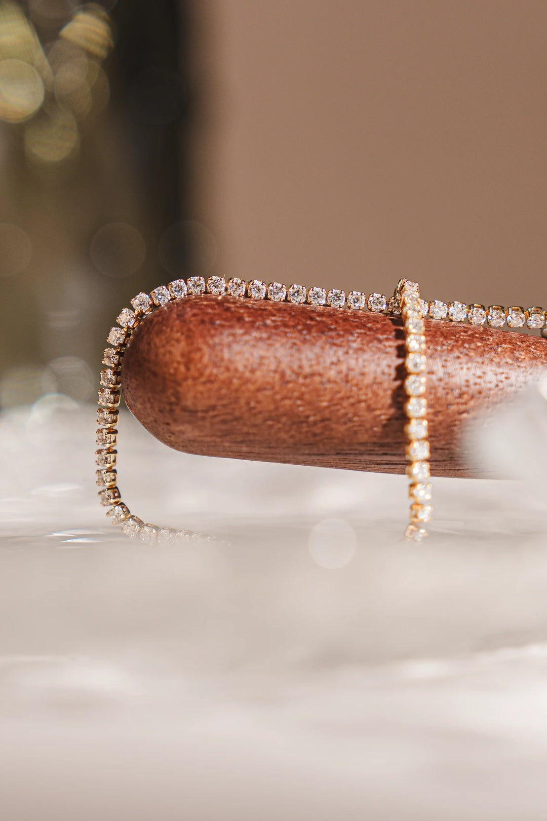 Diamond Whisper Tennis Bracelet